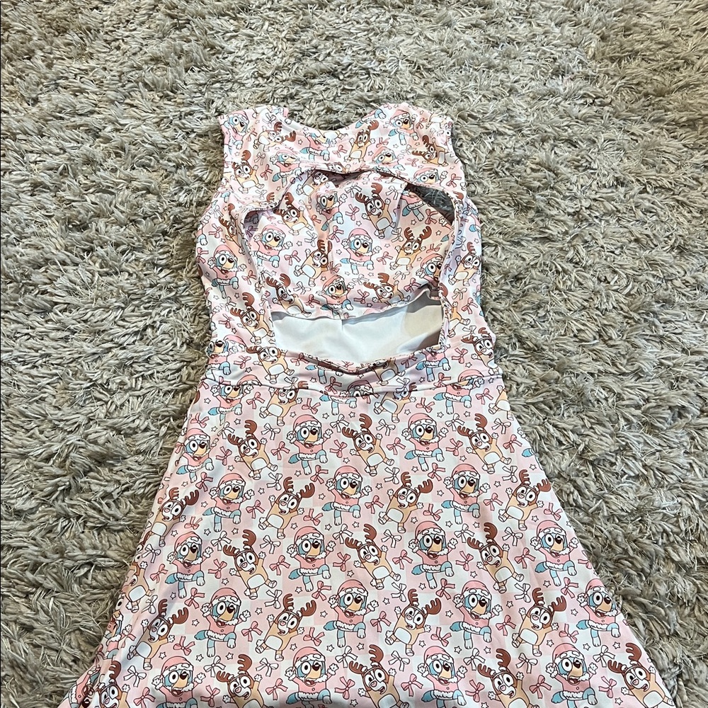 Bluey Christmas Athletic Dress - Picture 6 of 7